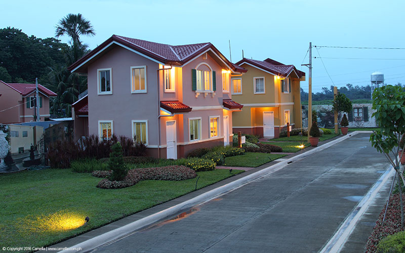 Camella Bacolod house and lot units with garden