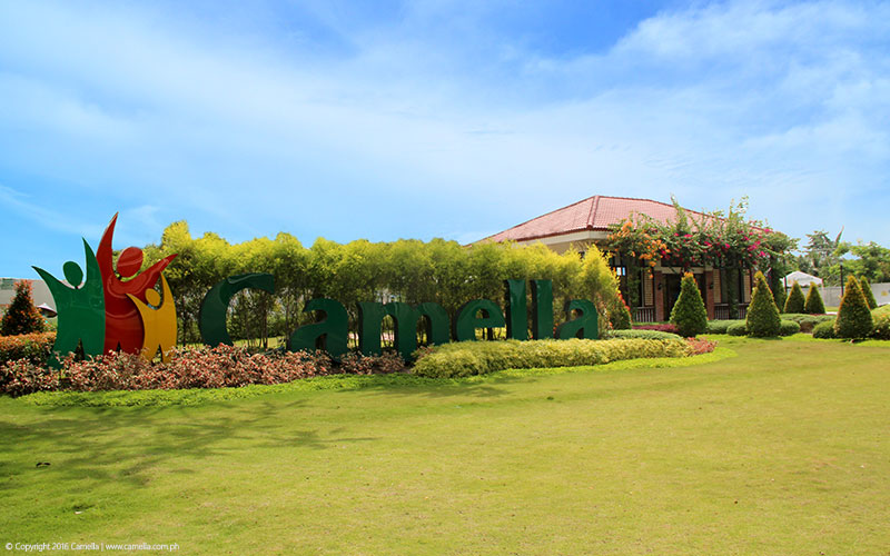 Camella Prima Koronadal marker and garden