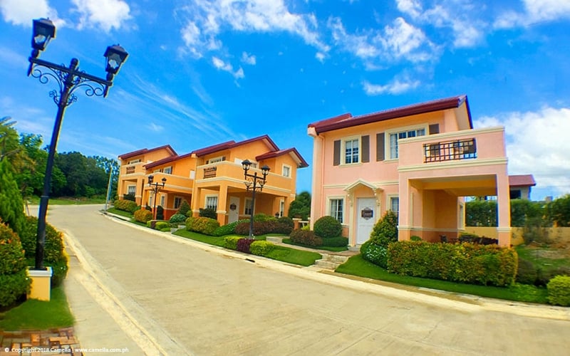 Camella Bantay house and lot units with carport and balcony