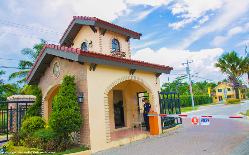 Camella Butuan entrance gate