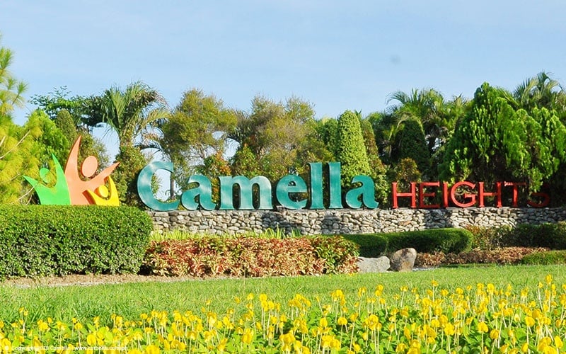 Camella Heights marker