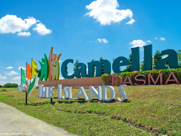 Camella Dasma at The Islands marker