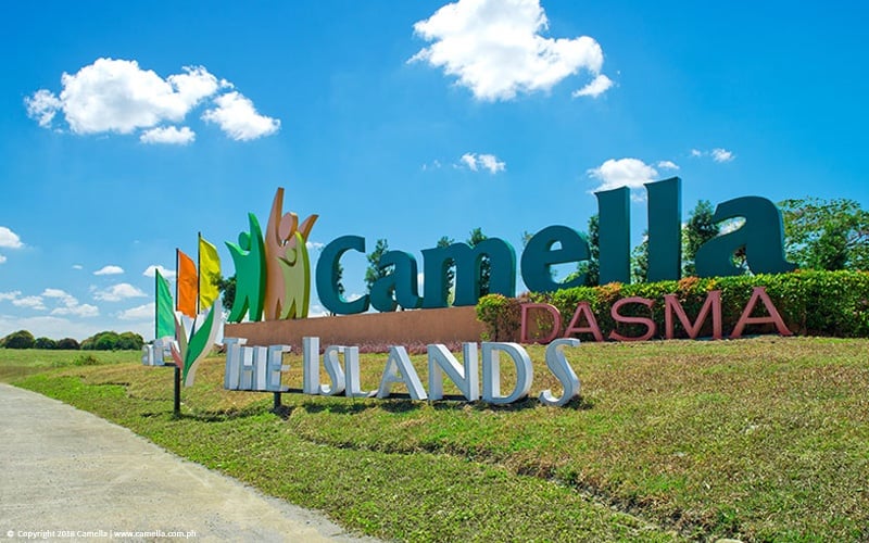 Camella Dasma at The Islands marker