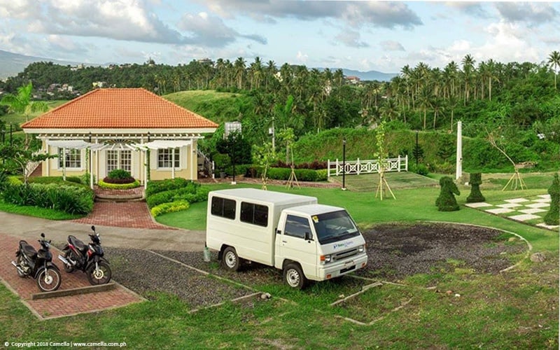 Camella Legazpi parking area