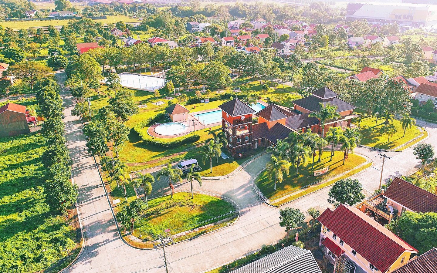 Camella Savannah aerial view of house and lot for sale in Iloilo