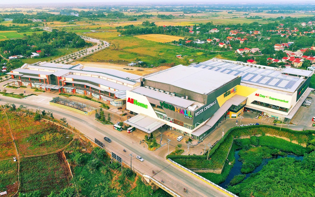 VistaMall Iloilo, Vista Cinemas, AllHome, and AllDay Supermarket in Iloilo near Camella Savannah City
