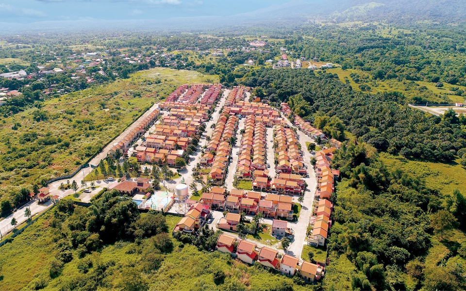 Inside Camella Bataan community surrounded by lush greeneries