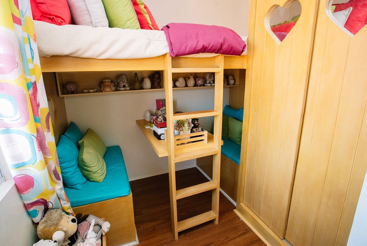 Dani kid's bedroom with bunk bed