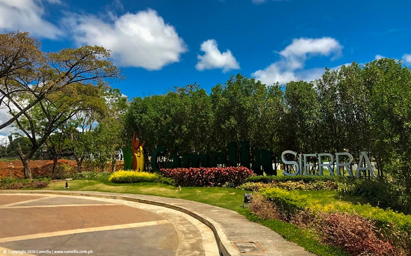 Camella Siera Metro East marker