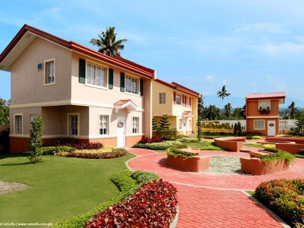 Camella Tagum Trails house and lot units with garden