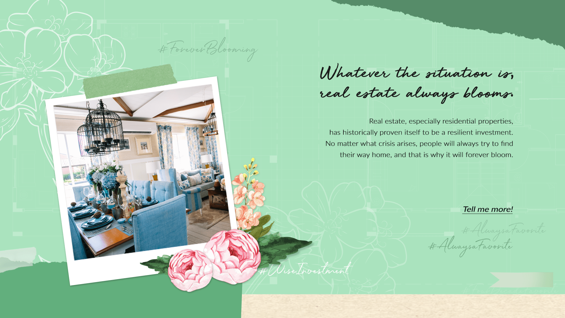 Camella anniversary four-decade favorite with blue interior design