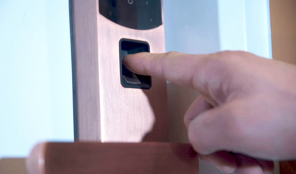Camella SmartHome's touchscreen door lock