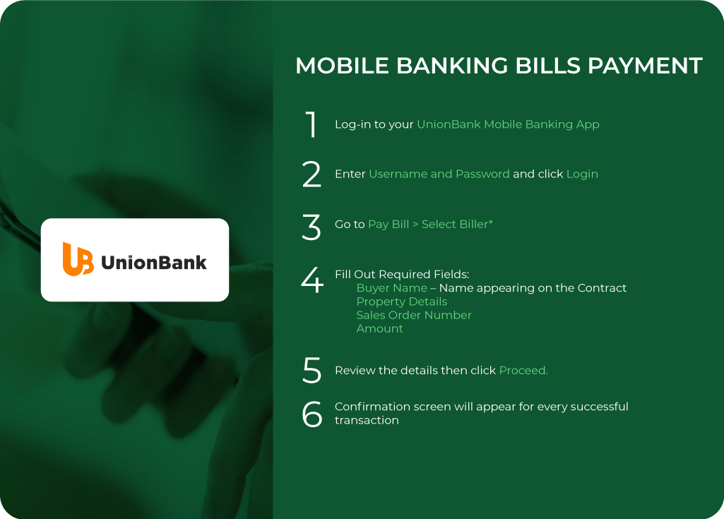 Unionbank Mobile Banking Bills Payment