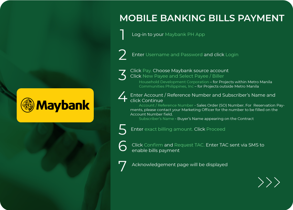 Maybank Mobile Banking Bills Payment