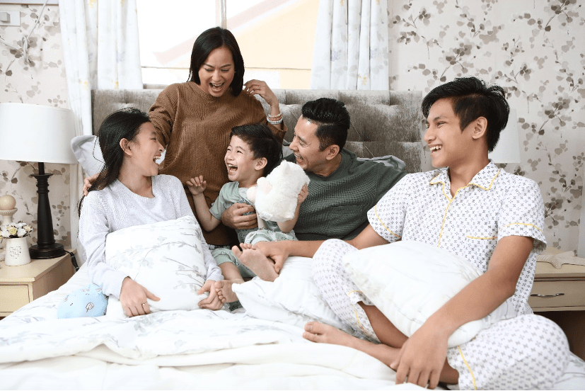 Happy family at Camella | House and Lot for OFW