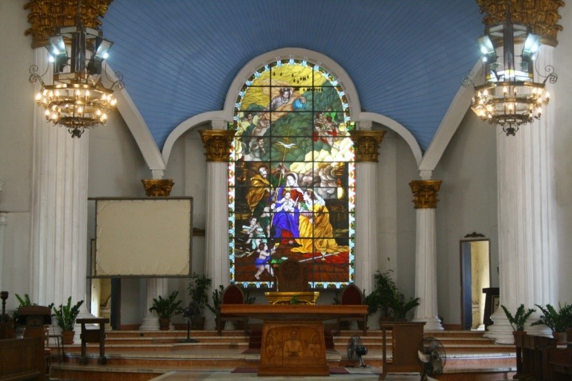 Sta. Barbara Church Altar