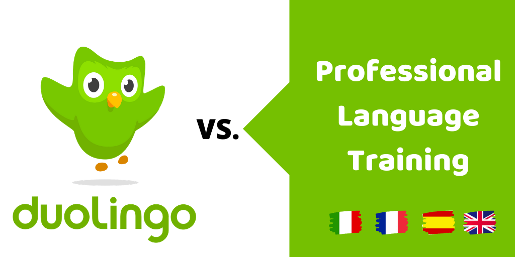 Duolingo versus professional language training, what’s better?