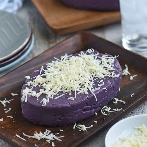 Ube halaya, a favorite Filipino dessert flavor