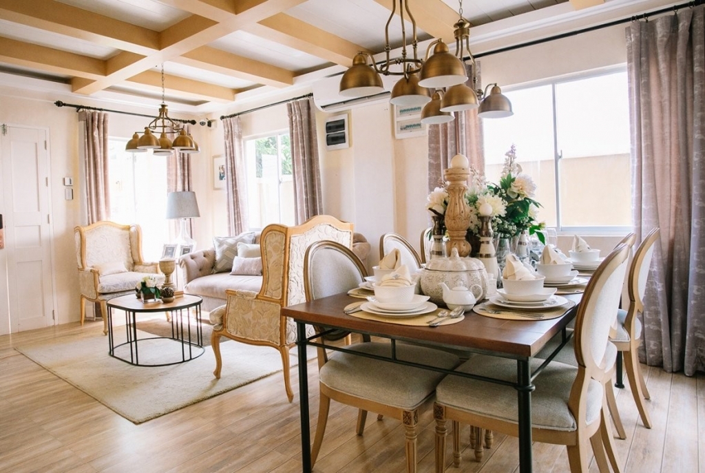 Beautiful interiors in Camella's living space