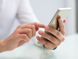 Typing on Phone