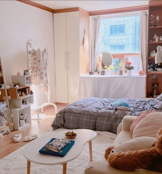 Layout the steps on creating your Korean bedroom | Image from Pinterest