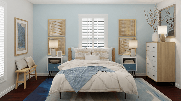 Popular interior paint colors for your bedroom walls | Photo by Spacejoy on Unsplash