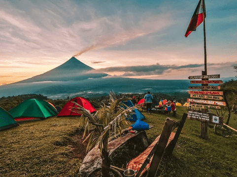 Mt. Masaraga Campsite in Albay