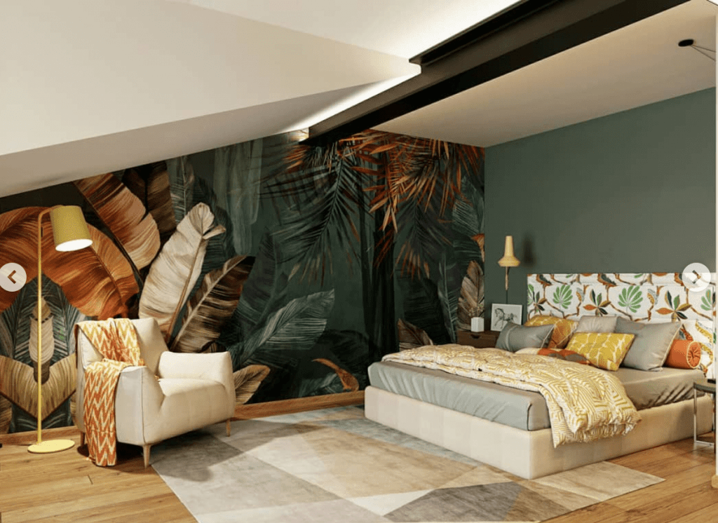 Biophilic bedroom