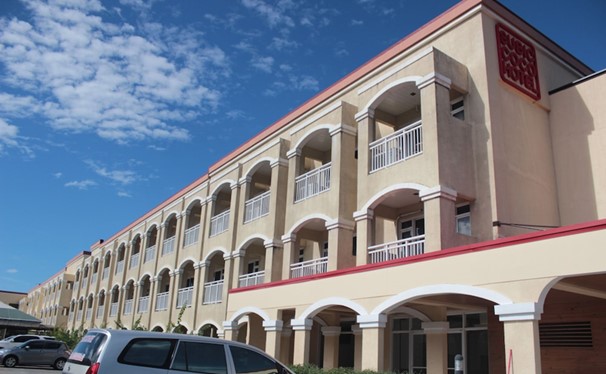 Façade of Subic Coco Hotel in Subic