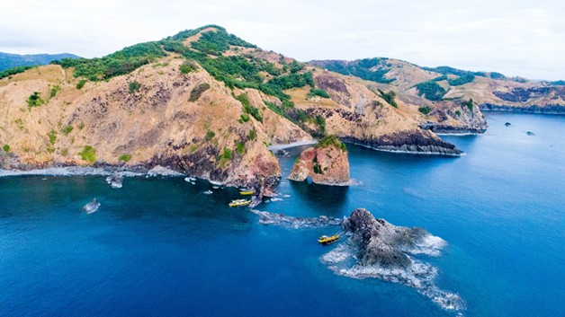 Five Fingers Cove in Bataan
