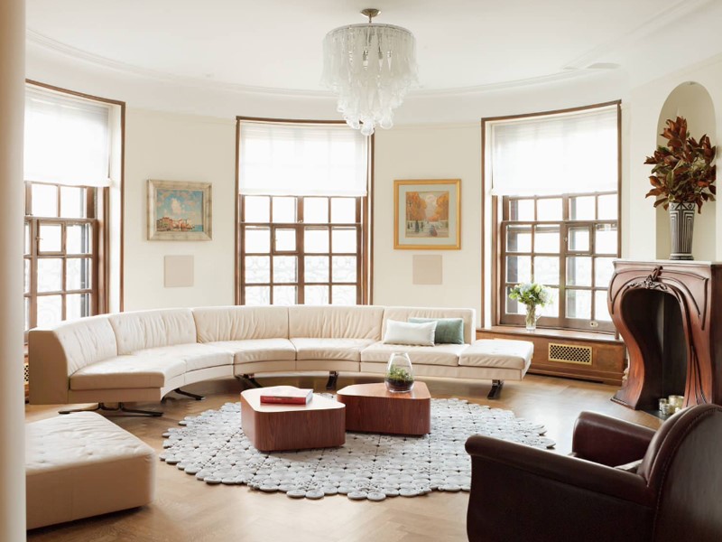 Curved furniture ideas for your home