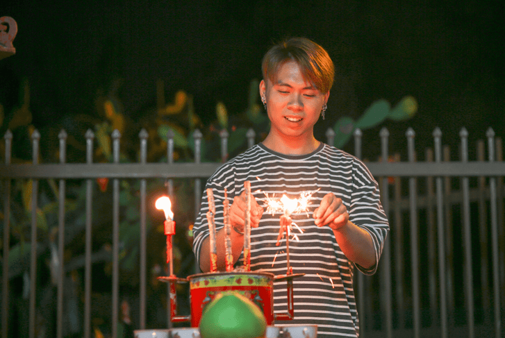 Firecrackers for new year