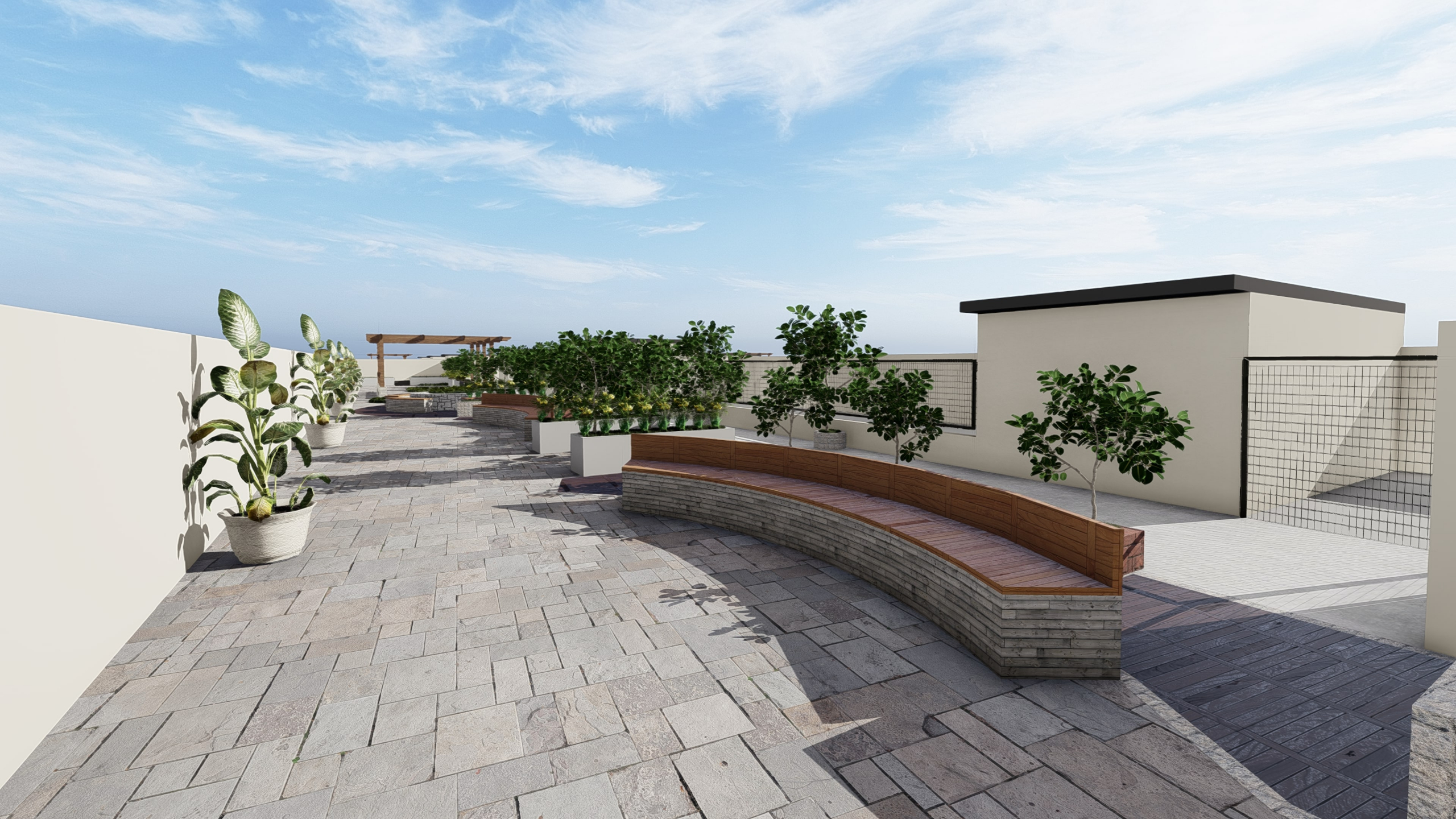 Roof Top View of Camella Manors Caloocan