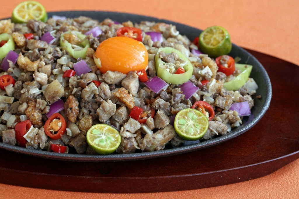 Sizzling Sisig in Pampanga
