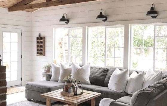 The modern and farmhouse fusion, Photo from Pinterest