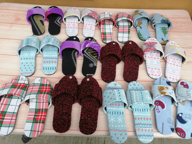 Slippers made in Gapan