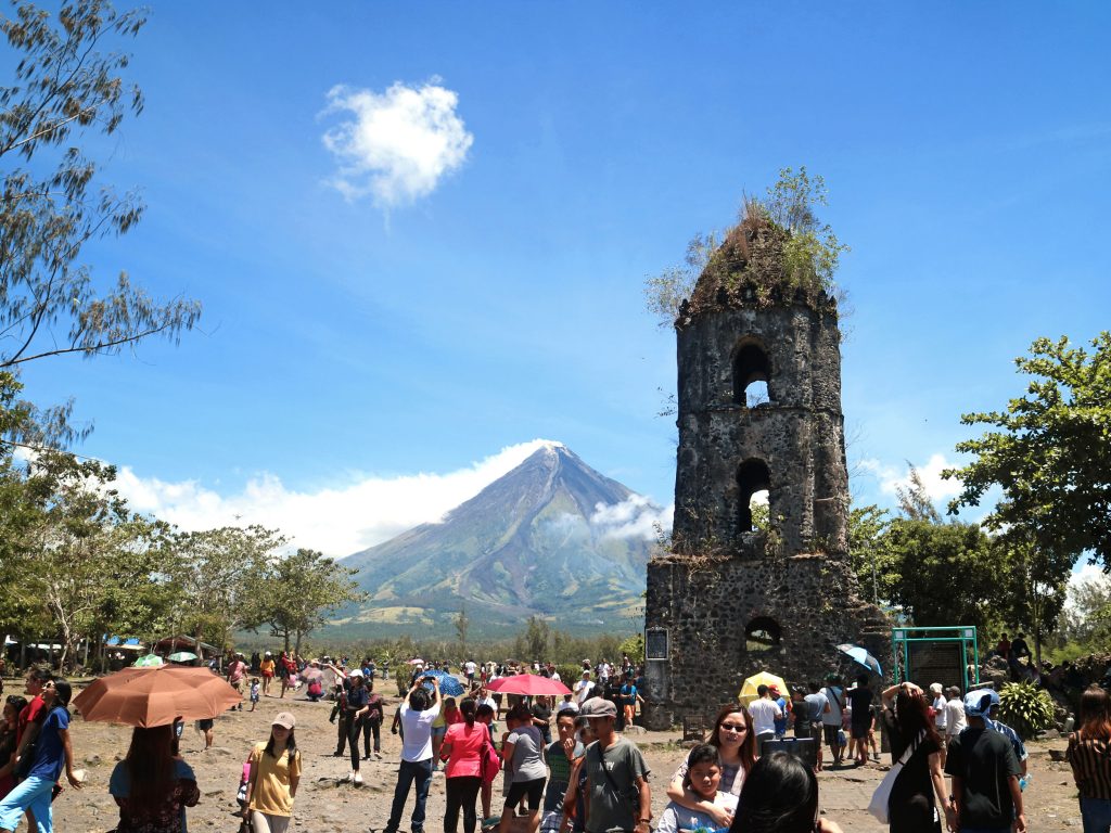Cagsawa Ruins in Albay Photo from Wonderfilled Journal