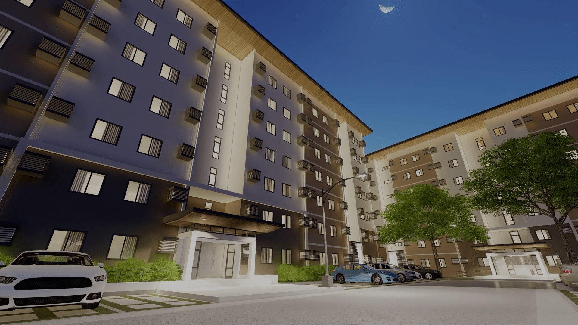 Condo in Lipa during Night