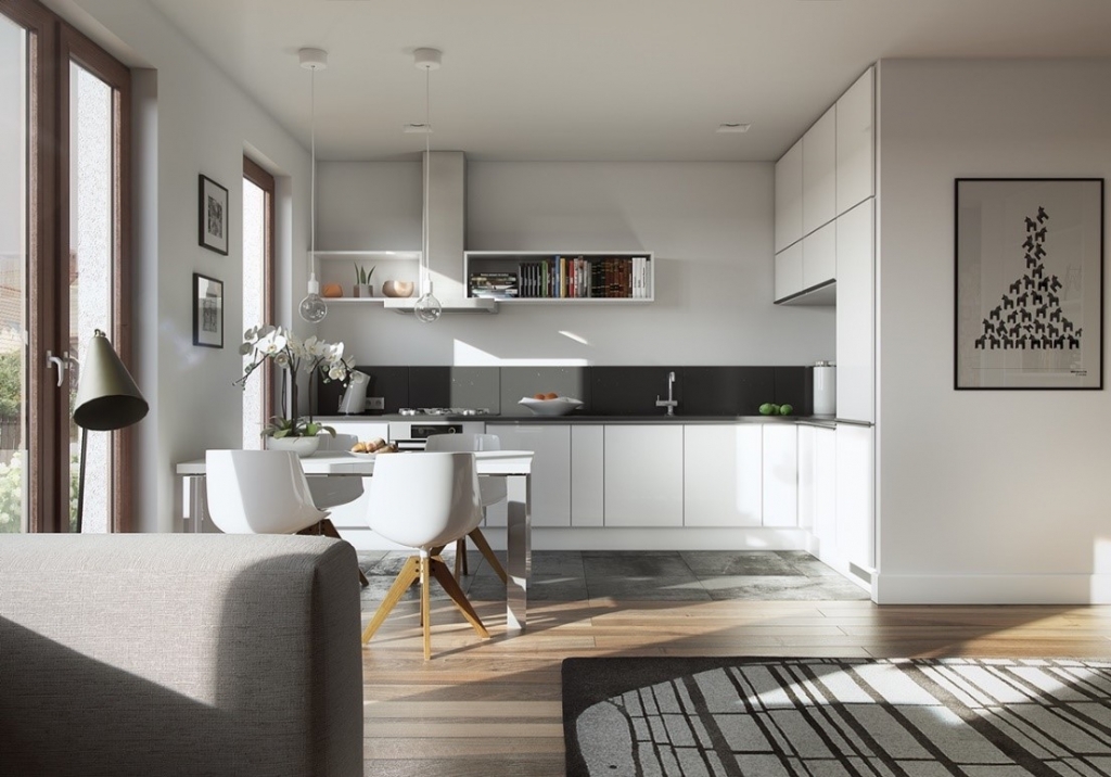 Sleek kitchen interior styling tips