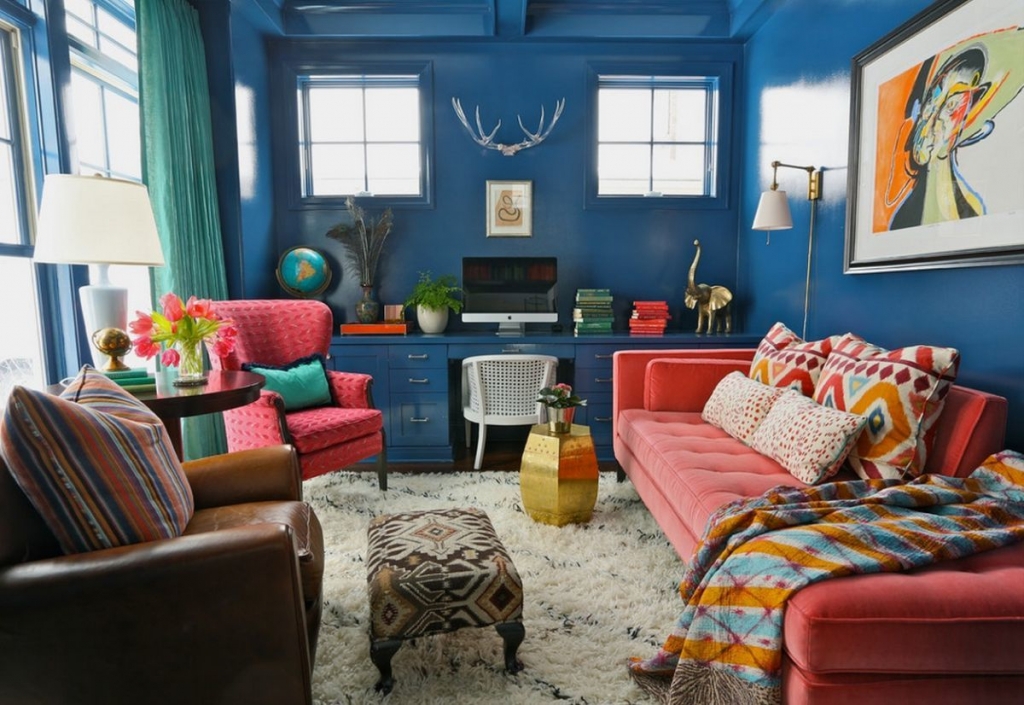 Understading the Eclectic Interior Design | Photo from Fabrics and Papers