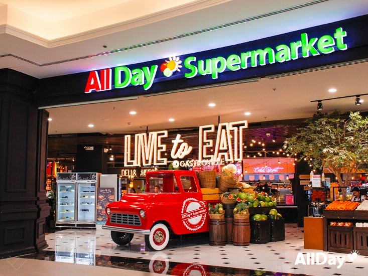 AllDay Supermarket, part of the development in Camella's mixed-use condo in Caloocan