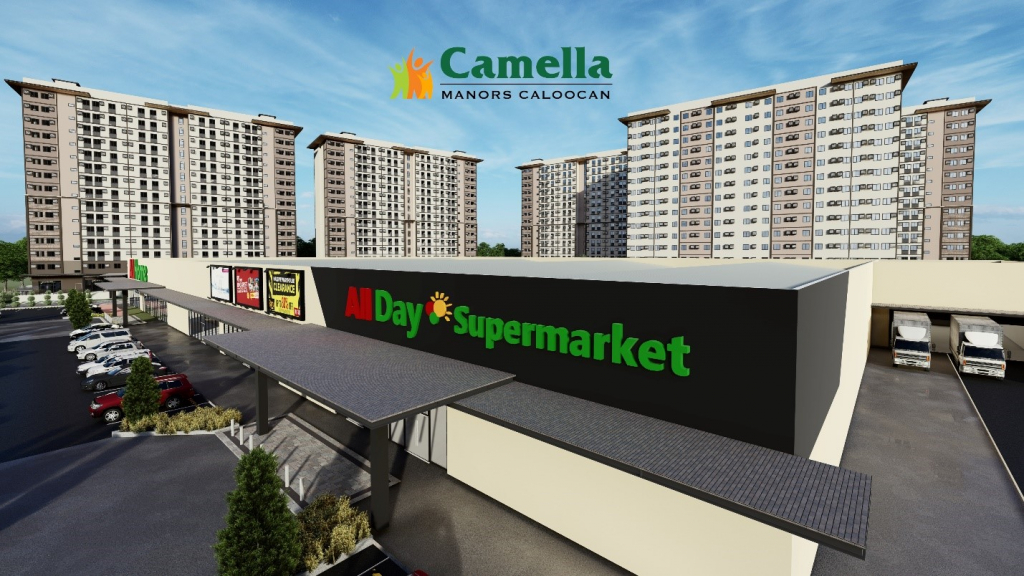 Artist's perespective of Camella Manors in Caloocan
