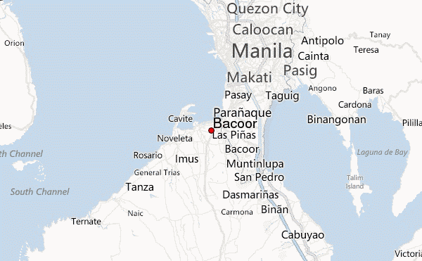 Bacoor, Cavite on Google Maps