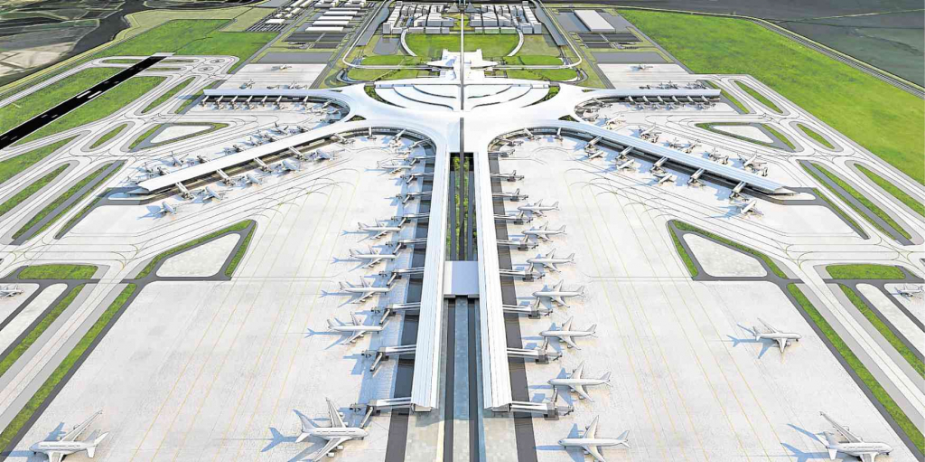 Bulacan International Airport Photo from Inquirer
