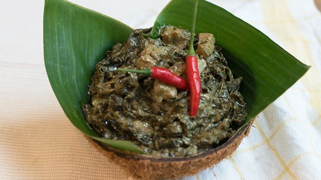 Laing -Bicol food scene