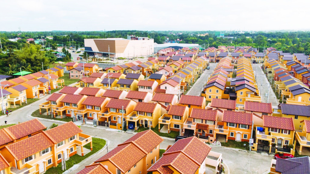 Camella's house and lot community in the Visayas