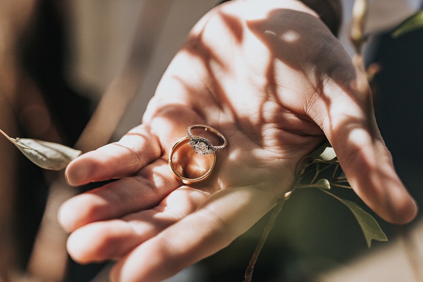 Wedding Rings upon Marriage