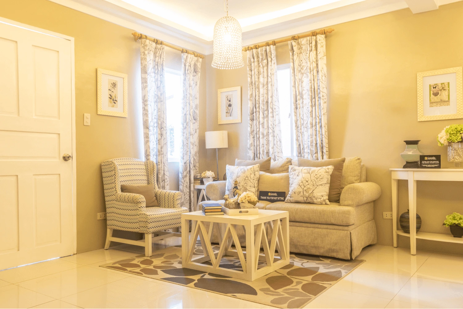 home living room interior design in house and lot for sale in numancia aklan at camella homes aklan