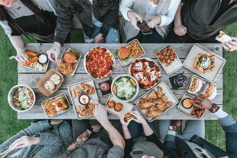 Eating together as a Filipino Sunday Tradition