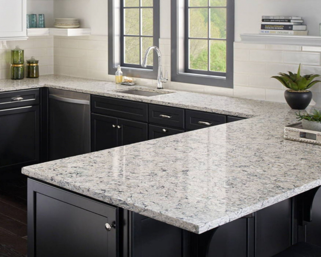 Quartz countertop Photo from MS International. Inc.